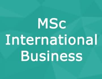 Brunel University – MSc International Business